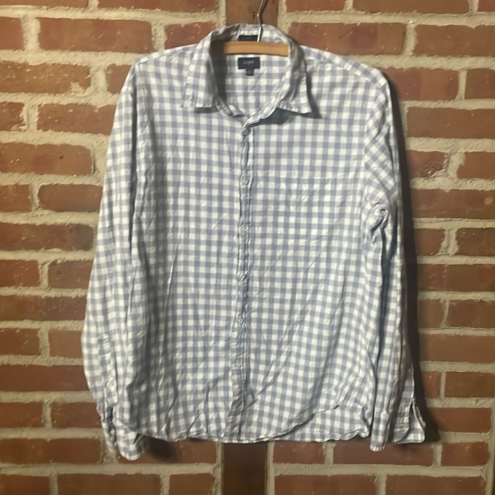 J.Crew gingham shirt